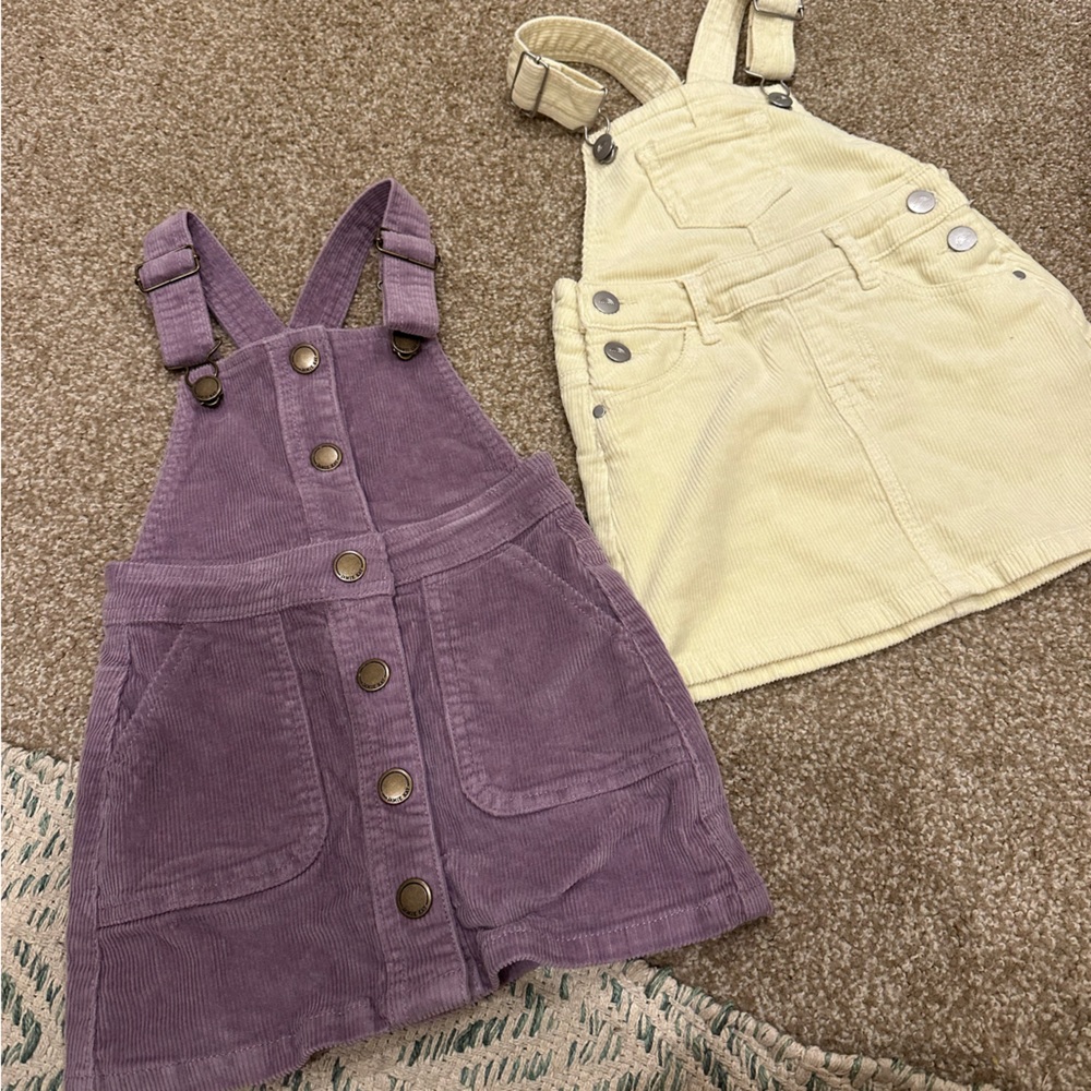 Jamie Kay 3Y Corduroy Overall Dress (Pack of 2)